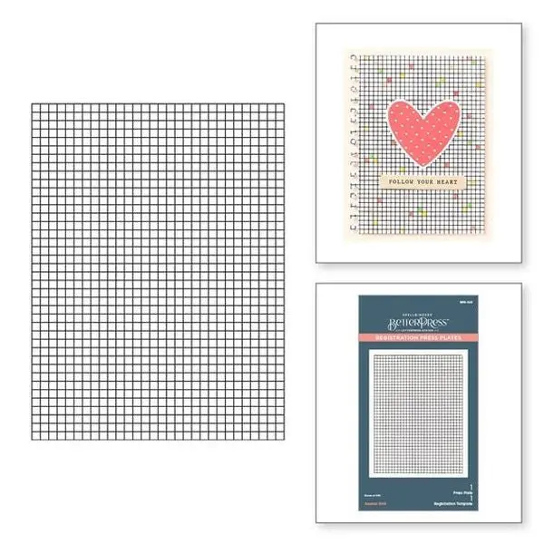 Take Note Collection - Journal Grid Registration Press Plates 1