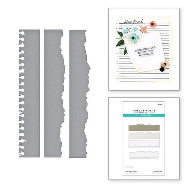 Take Note Collection - Torn Paper Edges Dies 1