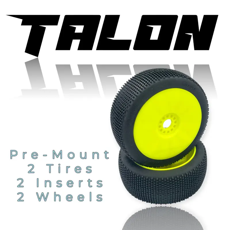 Talon 8Th Scale Buggy Pre-Mount Yellow 1