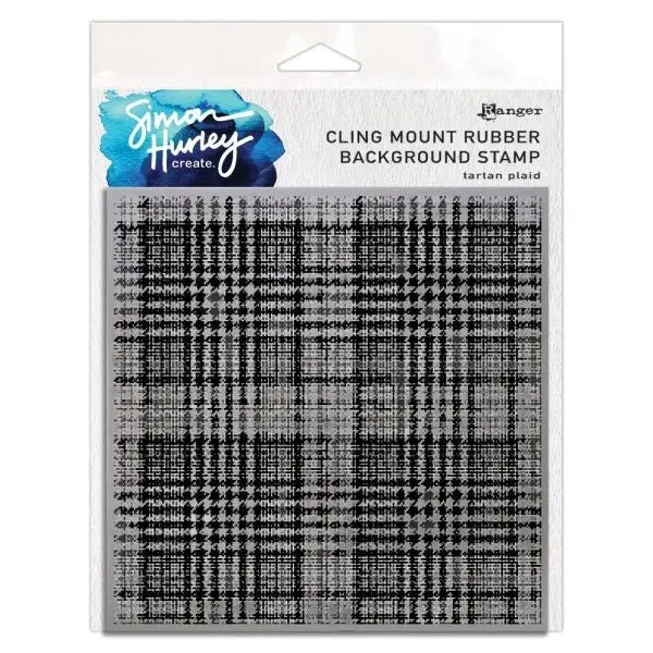 Tartan Plaid - Cling Stamps 1