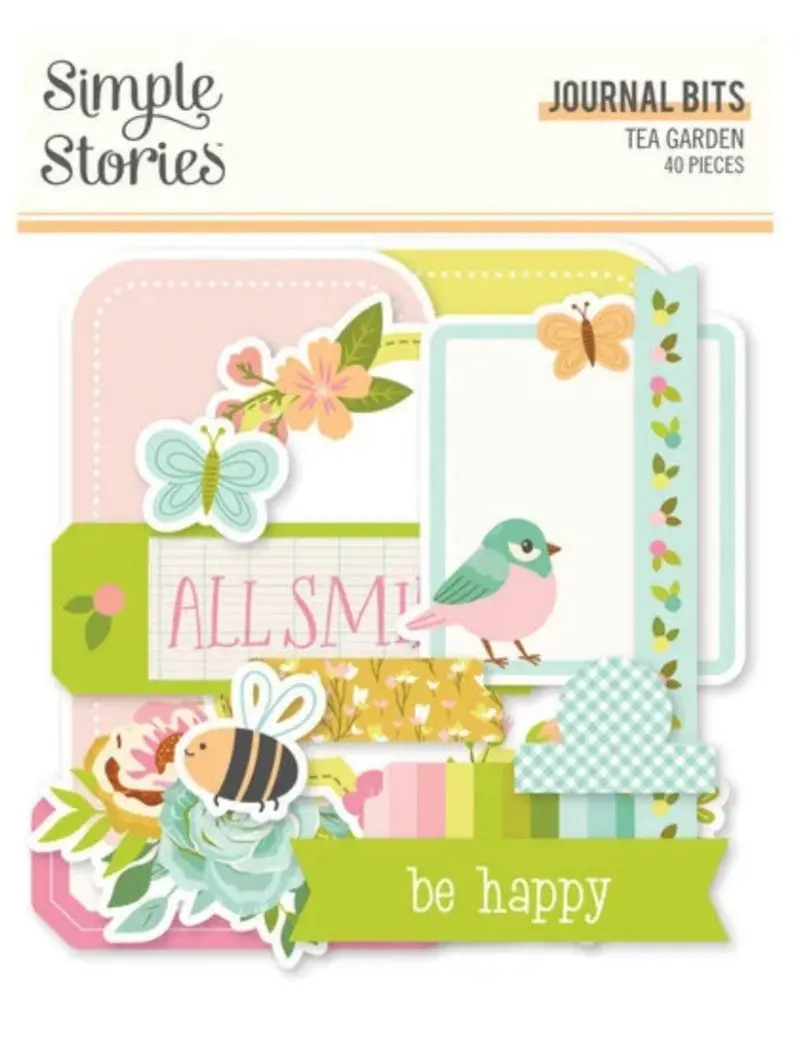 Tea Garden - Journal Bits & Pieces 1