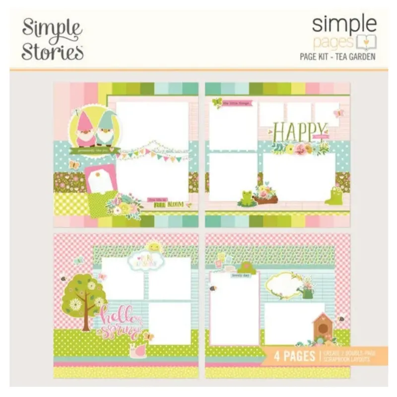 Tea Garden - Simple Page Kit 1