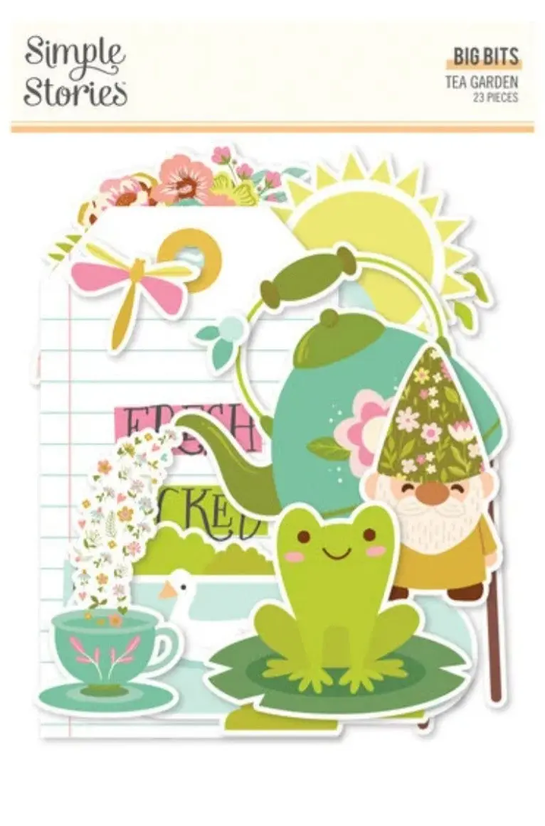 Tea Garden - Simple Pages Pieces 1
