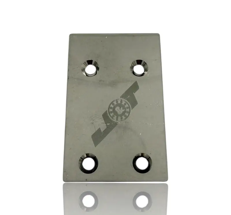 Tekno Et410.2 Stainless Skid Plate Rear 1