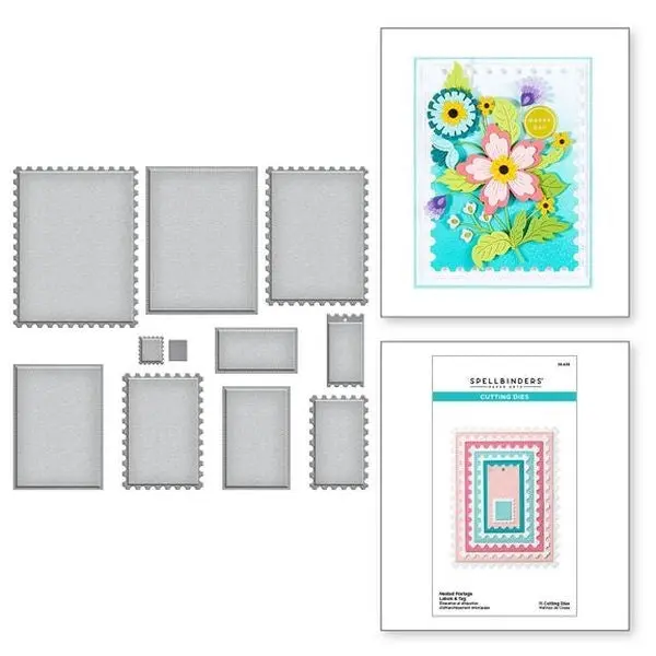 The Bayfair Collection - Nested Postage Labels & Tag Dies 1