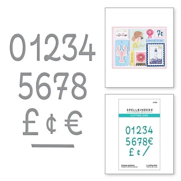 The Bayfair Collection - Postage Numbers Dies 1
