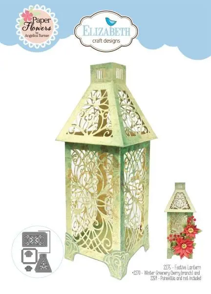 The Festive Holly Collection - Dies - Festive Lantern 1