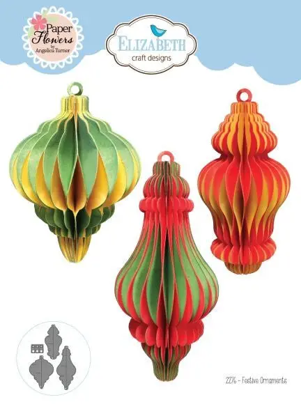 The Festive Holly Collection - Dies - Festive Ornaments 1