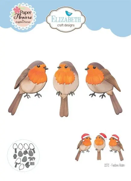 The Festive Holly Collection - Dies - Festive Robin 1