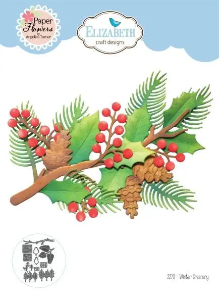 The Festive Holly Collection - Dies - Winter Greenery 1