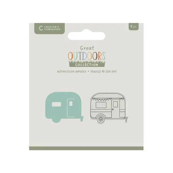 The Great Outdoors - Stamp & Die Set - Adventure Awaits 1