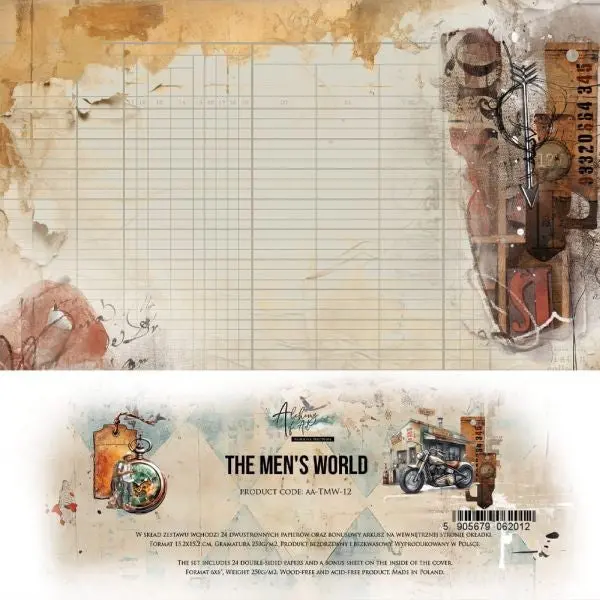 The Men's World - 6X6 Paper Collection 1