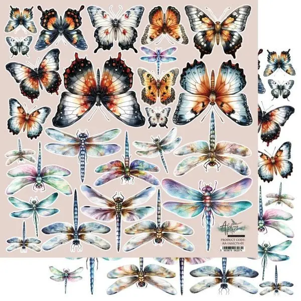 The Men's World - Extras Paper - Insects 1