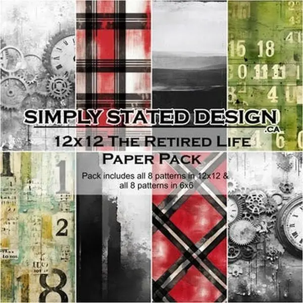 The Retired Life - 12X12 Colleciton Pack 1