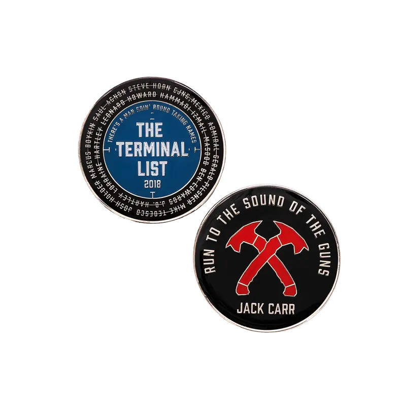The Terminal List Challenge Coin 1