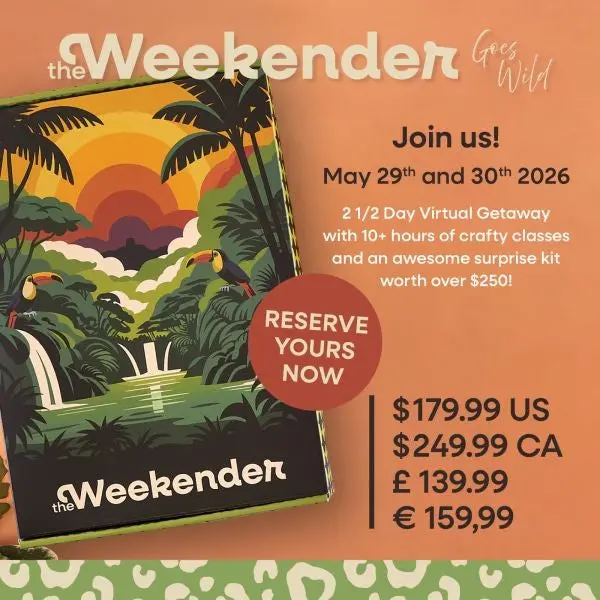 The Weekender - May 29 & 30, 2026 - Preorder!! 1