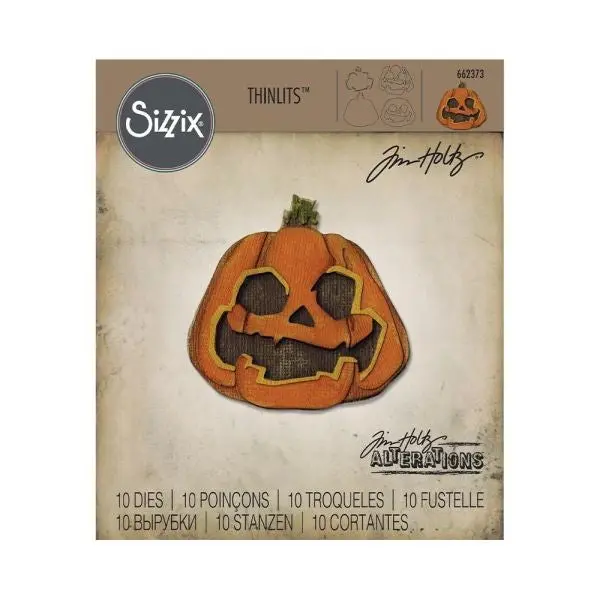 Thinlits Die -  Layered Jack-O-Lantern 1