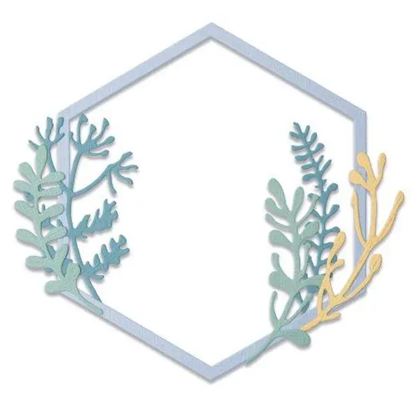 Thinlits Dies - Botanical Frame 1