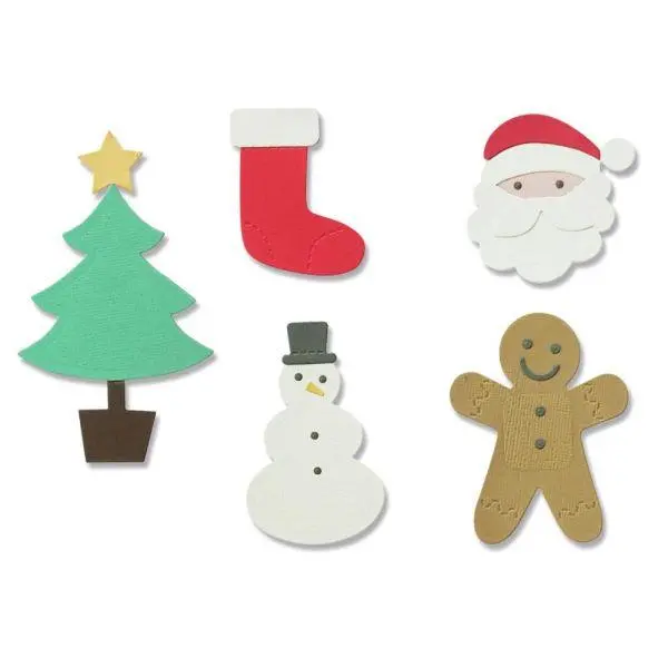 Thinlits Dies - Christmas Basic Shapes 1