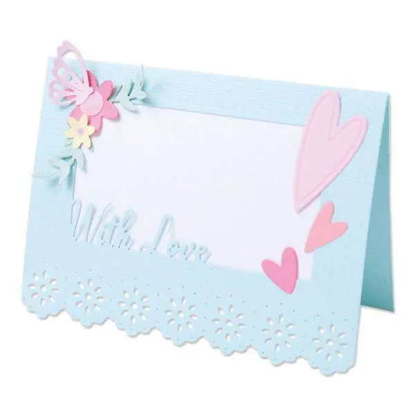 Thinlits Dies - Lace Card Base 1