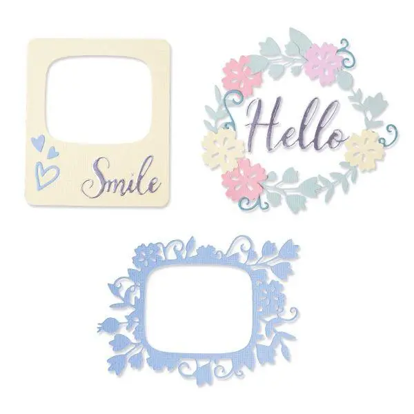 Thinlits Dies - Rounded Picture Frames 1