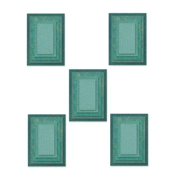 Thinlits Dies - Stacked Tiles, Rectangles 1