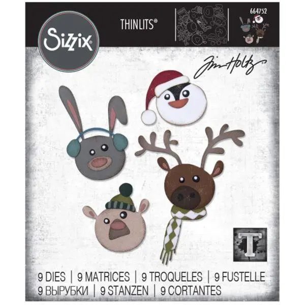 Thinlits Dies - Winter Critters 1