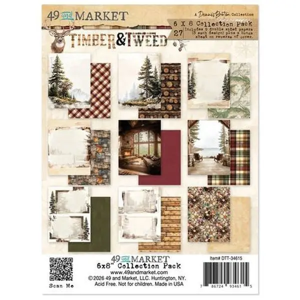 Timber & Tweed - 6X8 Collection Pack 1
