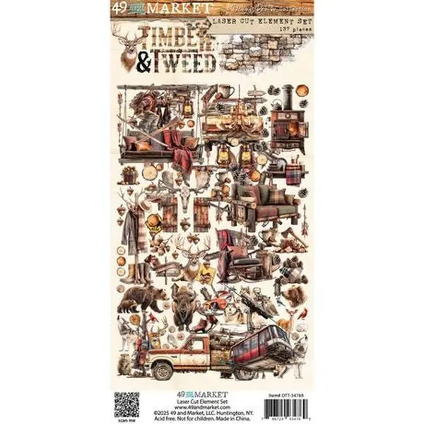 Timber & Tweed - Laser Cuts - Elements 1