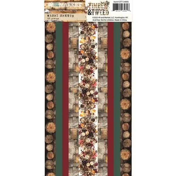 Timber & Tweed - Washi Tape Sheets 1
