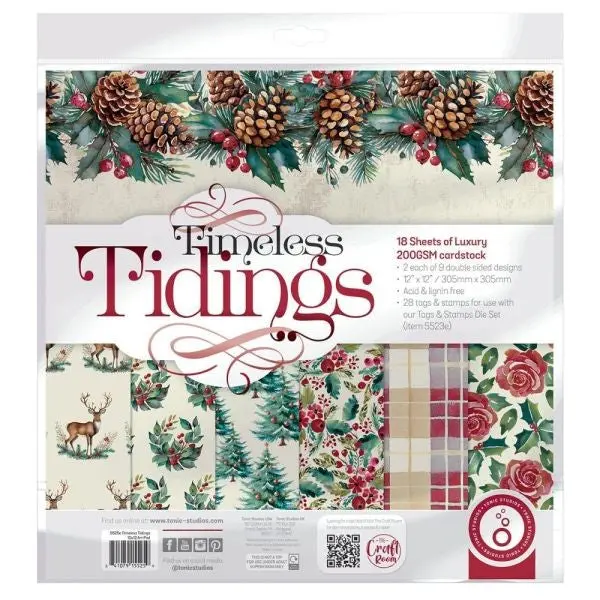 Timeless Tidings - 12X12 Paper Pad 1