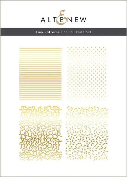 Tiny Patterns Hot Foil Plate 1