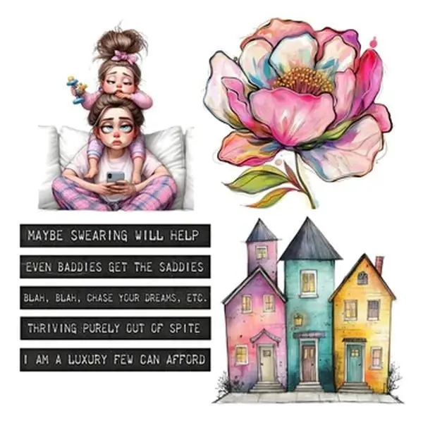 Tired Moms Club - Ephemera - Xl 1