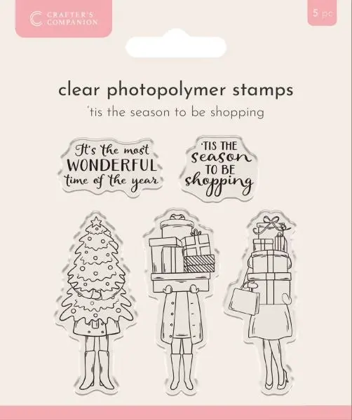 'Tis The Season To Be Shopping - Clear Stamps 1