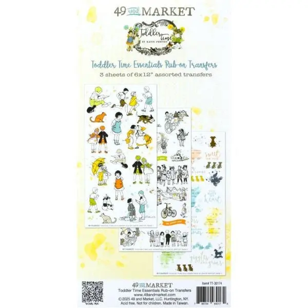 Toddler Time - Rub Ons - Essentials 1