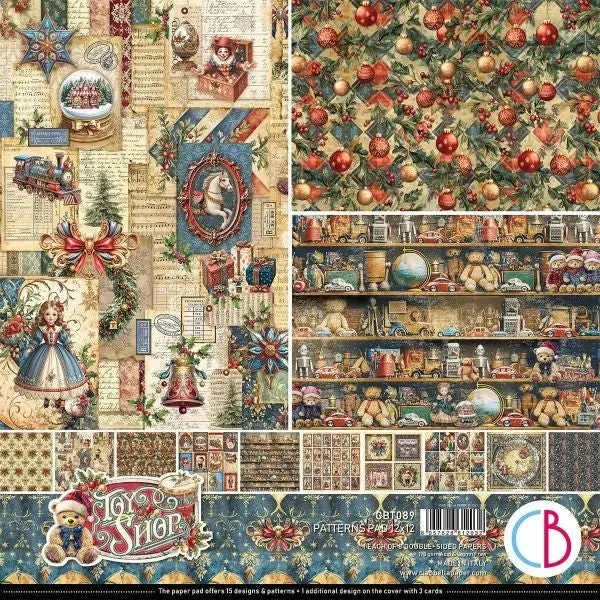 Toy Shop  - 12X12 Paper Pack - Patterns 1