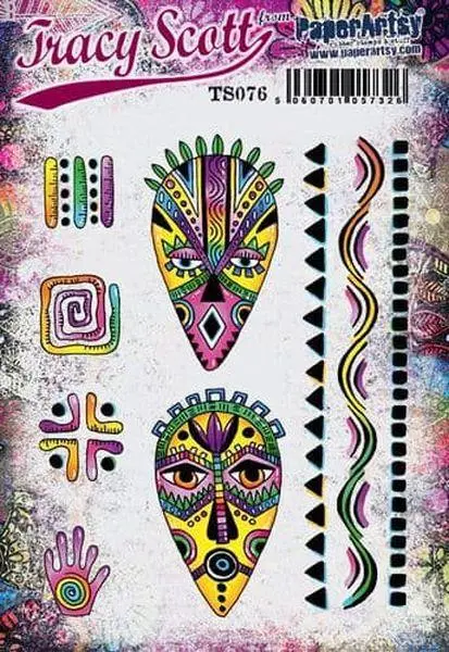 Tracy Scott - Cling Stamps - #076 1