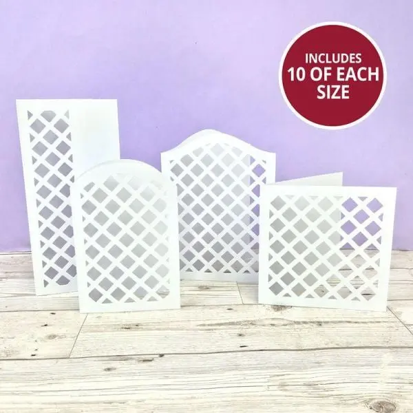 Trellis Card Blanks 1