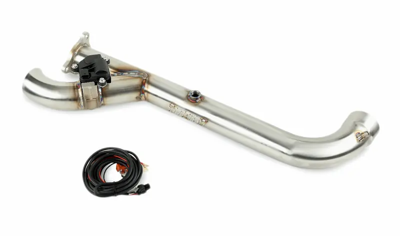 Trinity Racing Header Pipe W/ Cutout - Polaris Rzr Xp Turbo / S (2016-2021) 1
