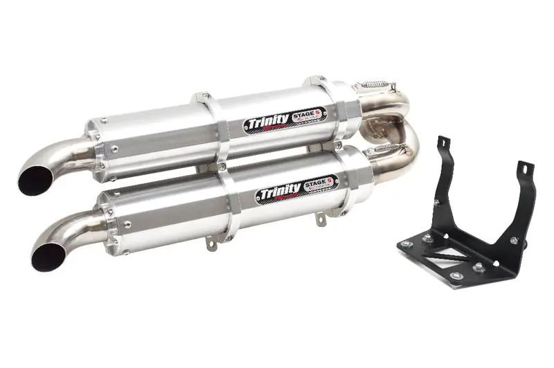 Trinity Racing Slip-On Exhaust - Can-Am Maverick X3 1