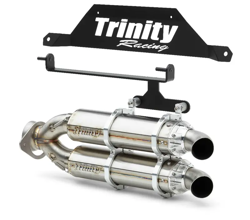 Trinity Racing Slip-On Exhaust - Polaris Pro R 1