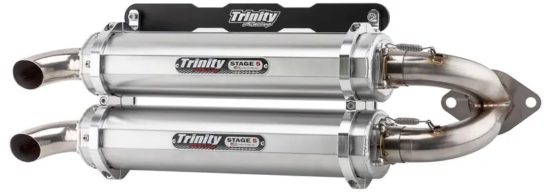 Trinity Racing Slip-On Exhaust - Polaris Rzr Rs1 1