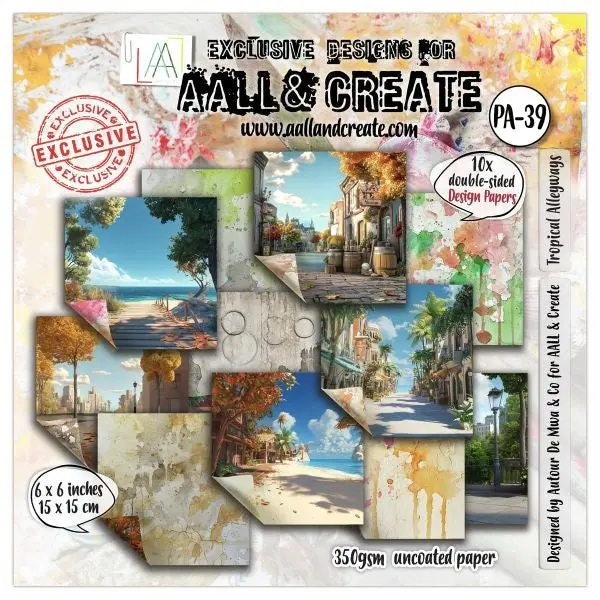 Tropical Alleyways - 6X6 Design Paper 1