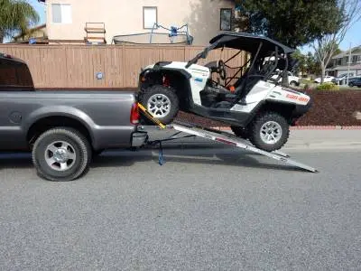 Truck Tailgate Support For Utv's And Atv's 1
