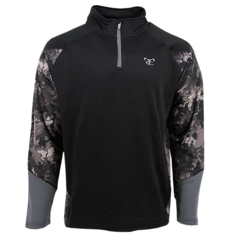 Ttc 1/4 Zip Pullover- Black/Viper Urban 1