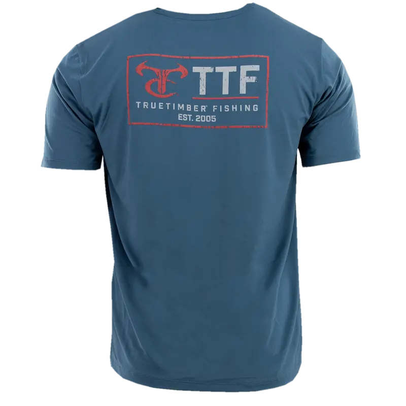 Ttc Fishing Performance Tee - Stellar Blue 1