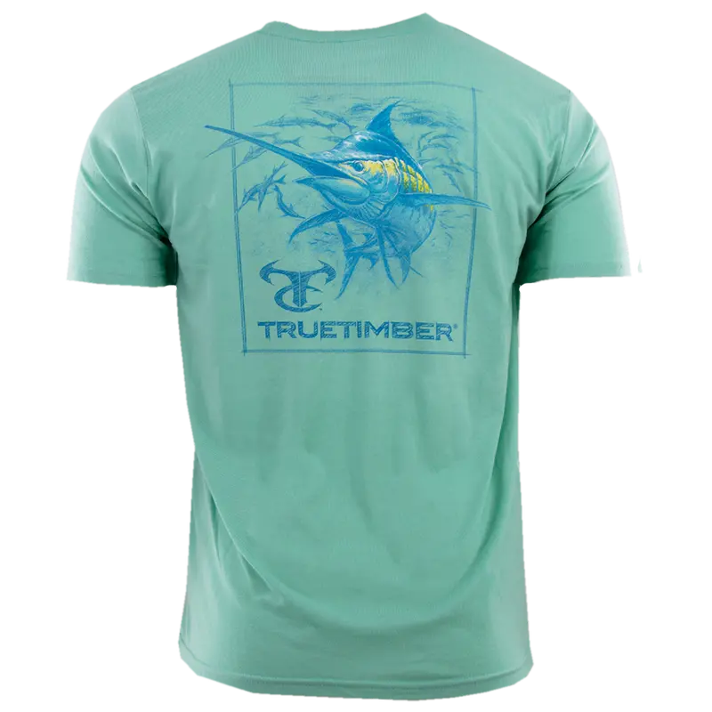 Ttc Marlin Short Sleeve Tee - Cascade 1