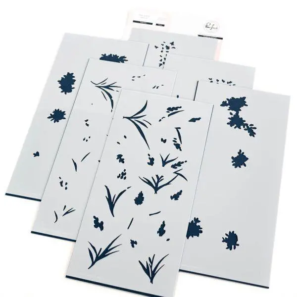 Tuberose - Layering Stencils 1