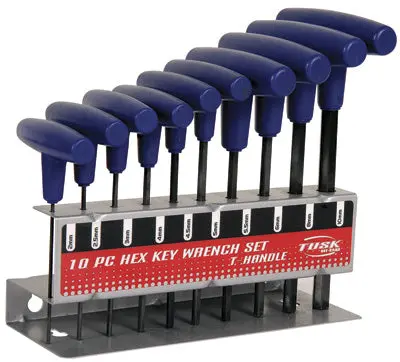 Tusk - 10 Piece Hex Key Wrench Set 1