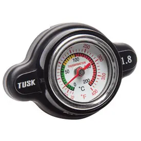 Tusk High Pressure Radiator Cap With Temperature Gauge 1.8 Bar 1